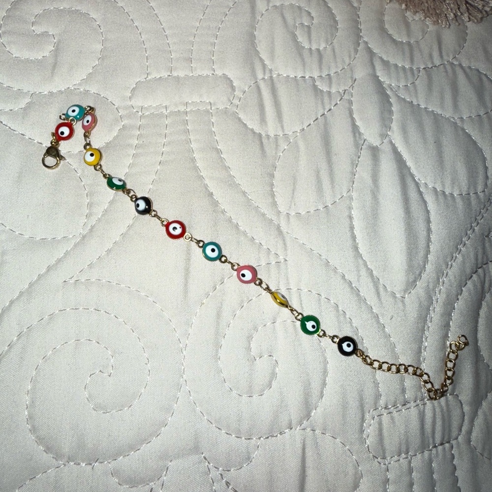 Colorful Evil Eye Bracelet
